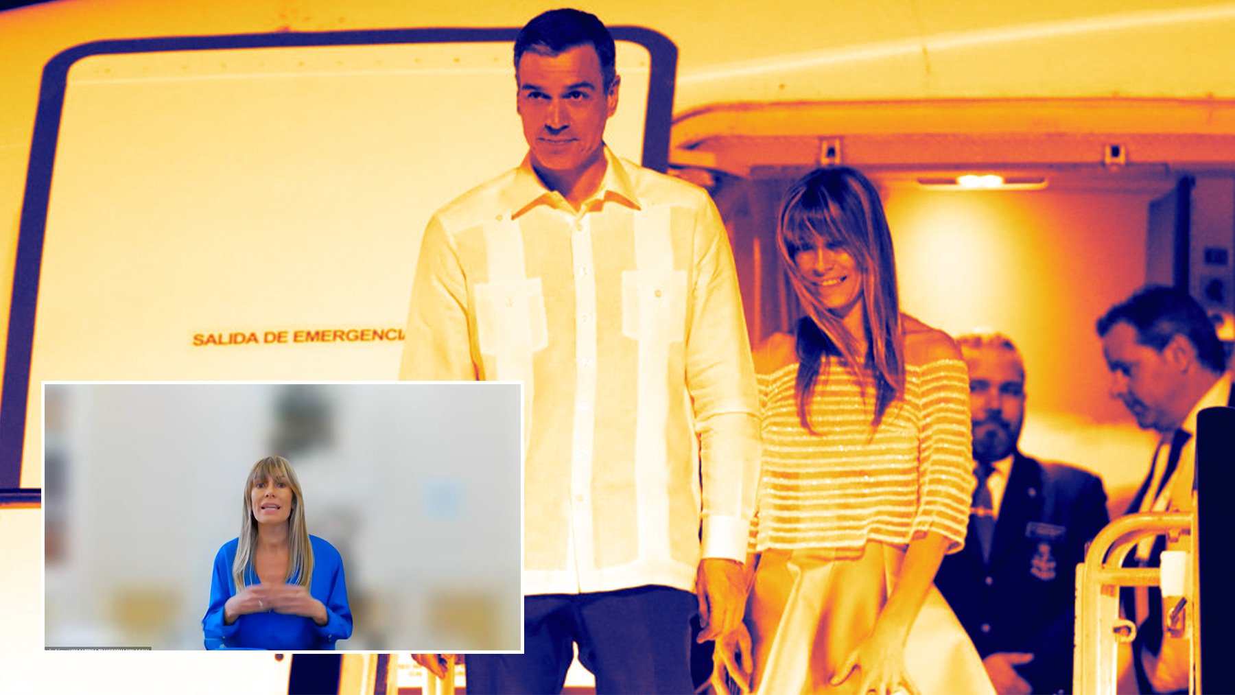 Sánchez se llevó a Begoña a una cumbre en República Dominicana que usó para expandir su cátedra