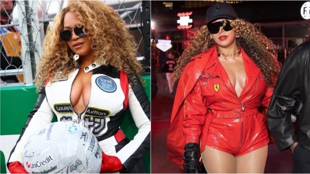 Beyoncé en la Fórmula 1