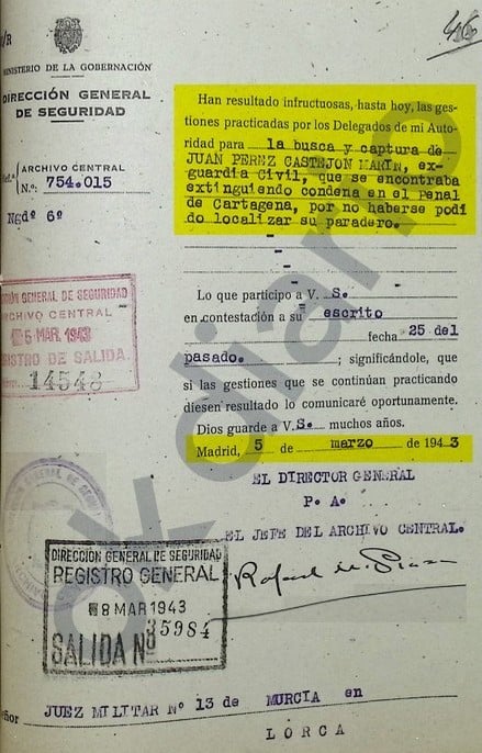 bisabuelo, Sánchez, Guardia Civil