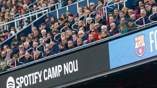 palco Camp Nou, Gobierno