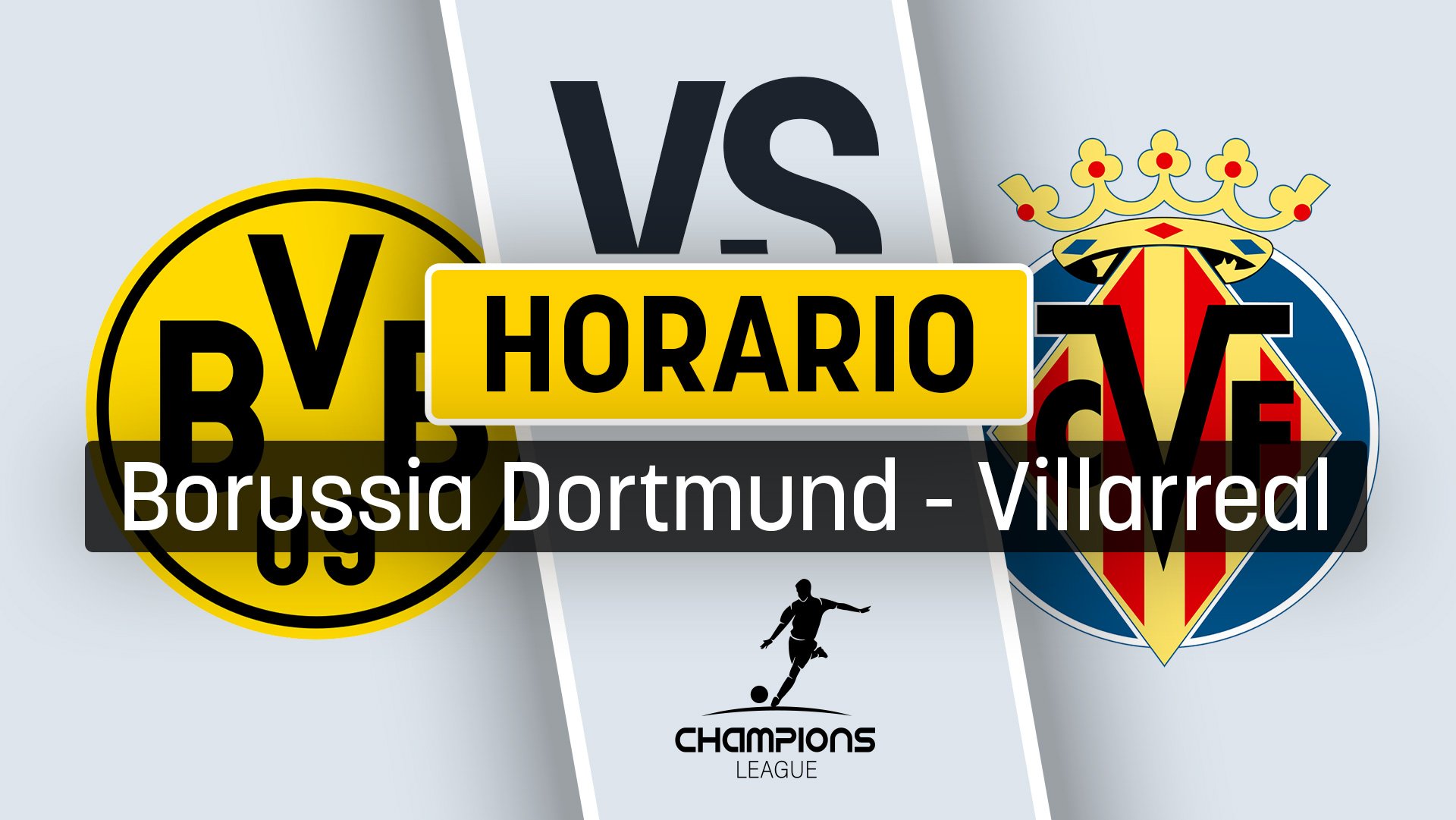 Cuándo es el Borussia Dortmund - Villarreal: horario y canal de TV para ver en directo el partido de la Champions League