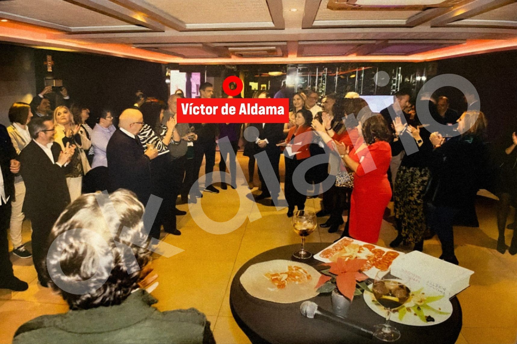 La imagen que prueba que Aldama fue el anfitrión de la cúpula del PSOE en el cumpleaños de Ábalos