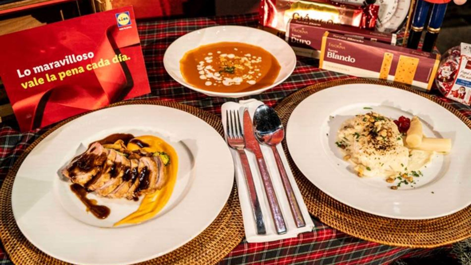 Menú navideño Lidl. (Foto: Lidl.es)