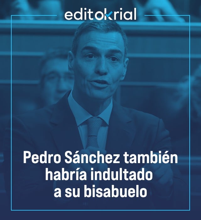 Pedro Sánchez también habría indultado a su bisabuelo