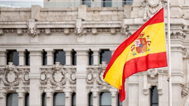 Bandera España. Constitución