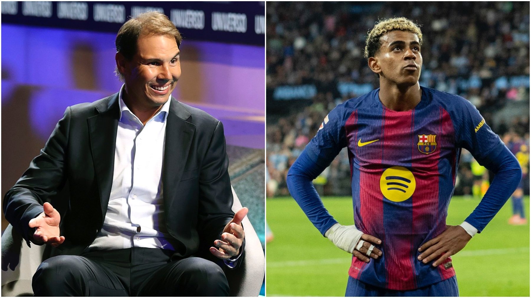 El consejo de Rafa Nadal a Lamine Yamal con recado a su padre: Que se rodee de gente...