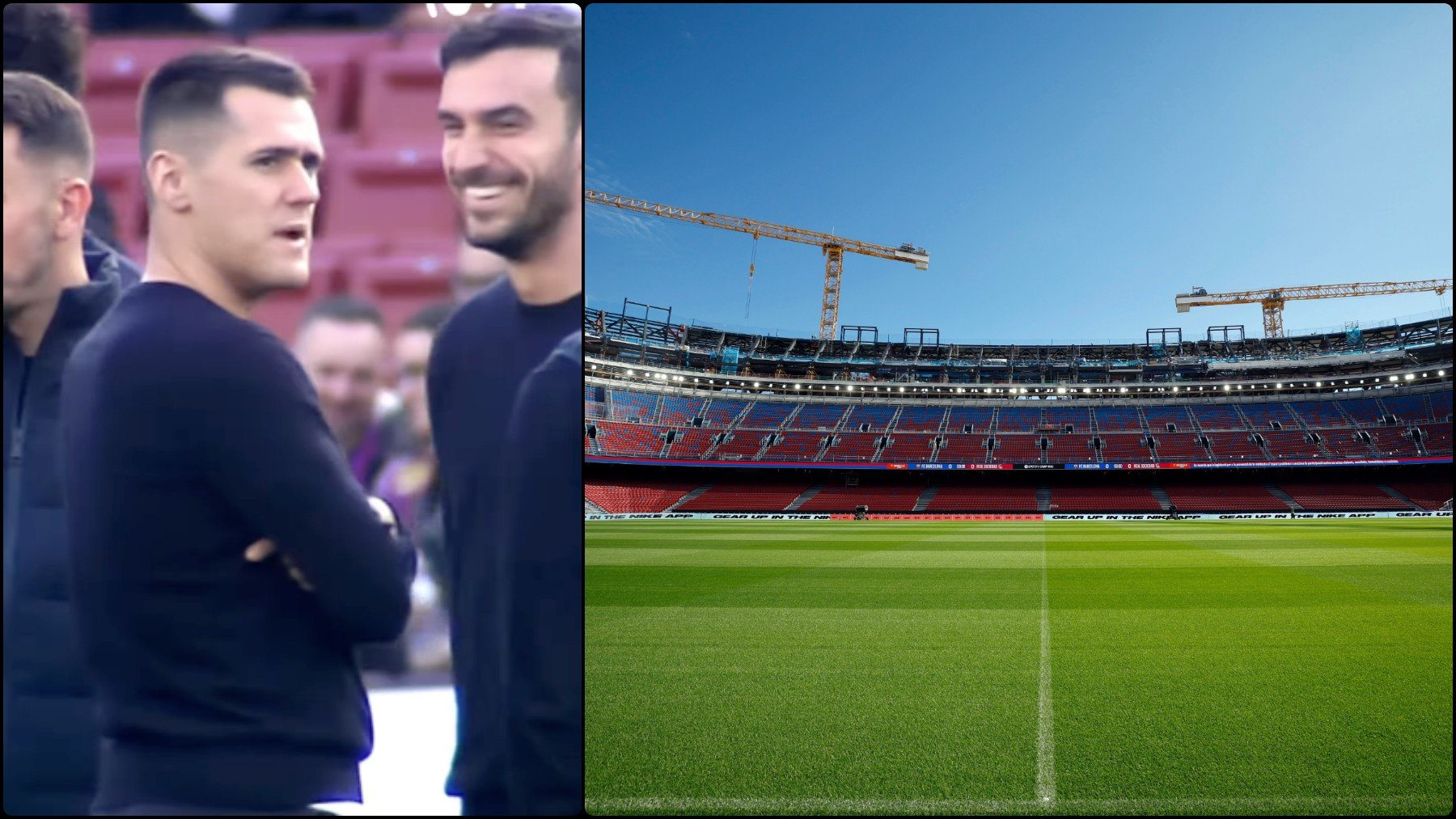 Me parece feísimo: la reacción de un jugador del Athletic al ver el Camp Nou
