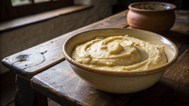 Crema, posguerra, alimentos