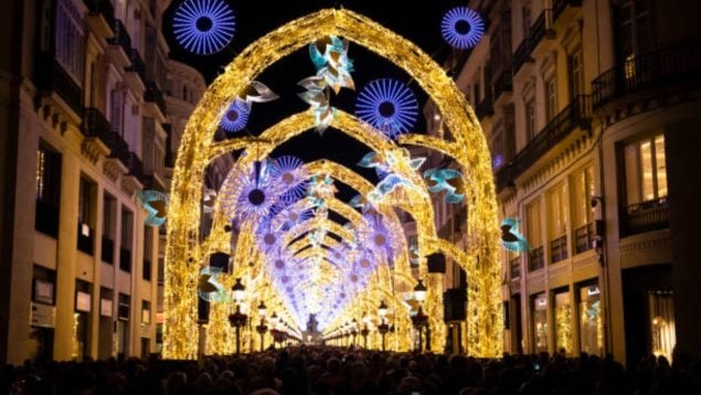 luces Navidad Málaga