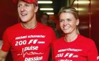 Michael Schumacher junto a su mujer Corinna.