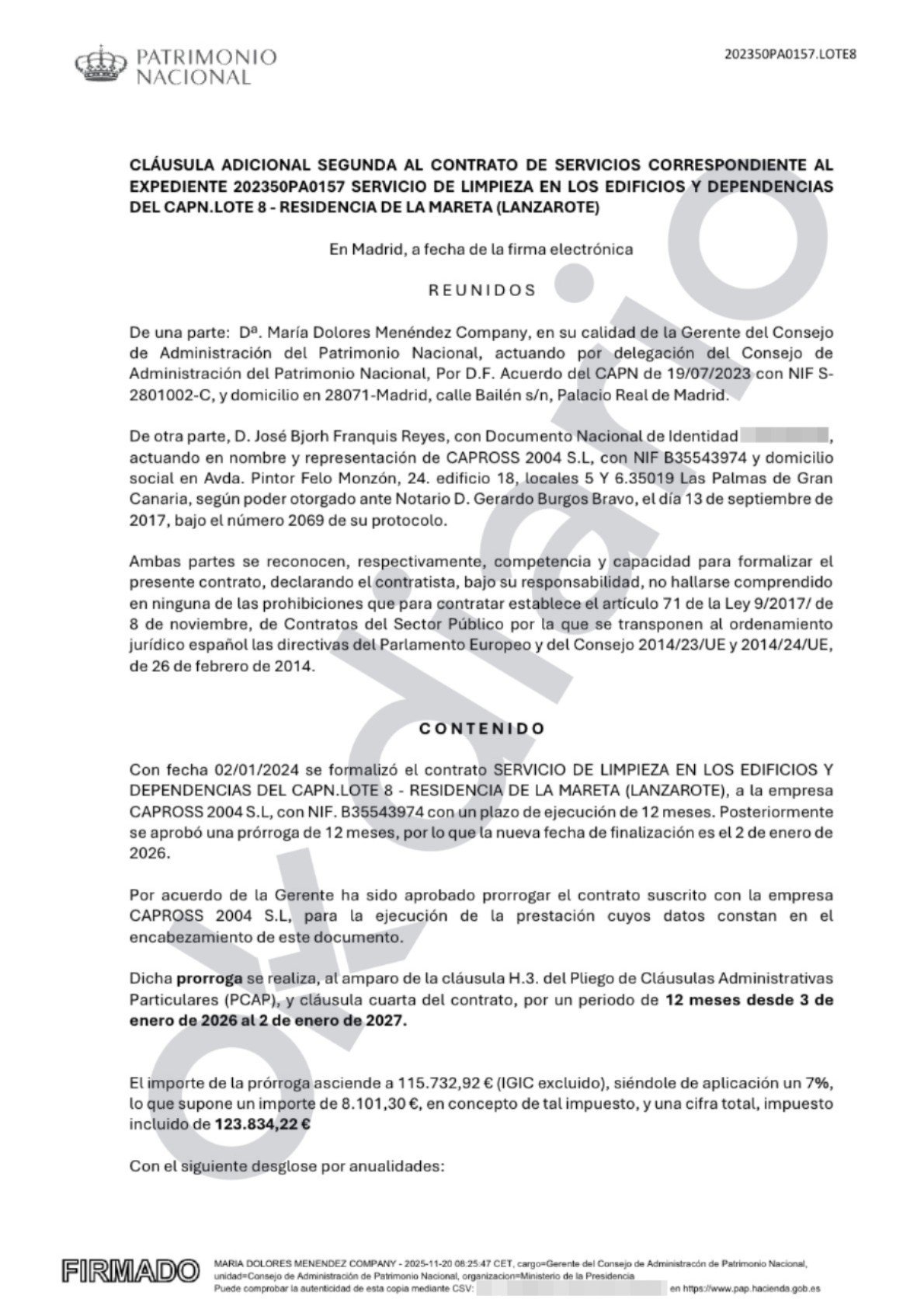 La Mareta, Canarias, Torres, PSOE