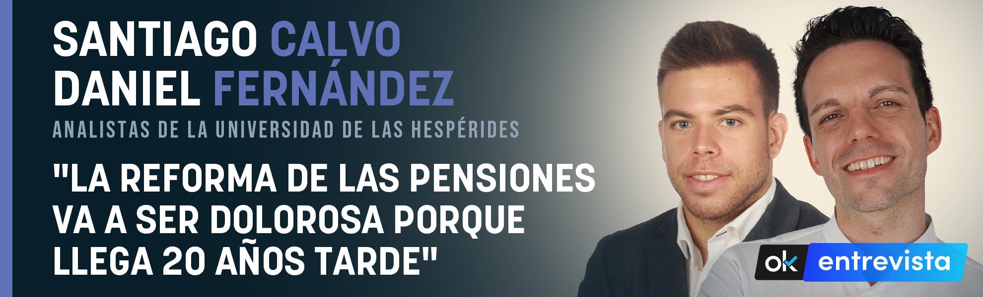 Expertos de la Universidad de las Hespérides: Reformar las pensiones dolerá porque llega 20 años tarde