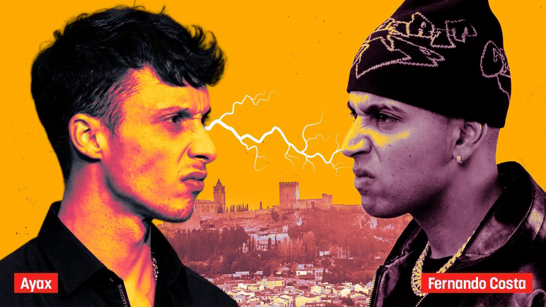 El rapero Fernando Costa a la gresca con Ayax: Pagaste a una mujer para que retirara su denuncia