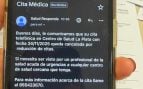 La Junta de Andalucía alerta de un bulo que cancela citas médicas con una oleada de correos falsos