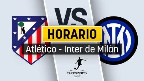 A qué hora es el Atlético – Inter de Milán y dónde ver gratis en directo por televisión el partido de la Champions League.