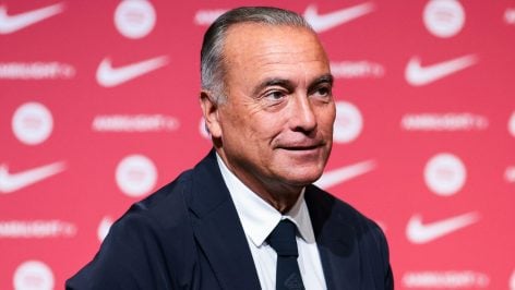 Rafa Yuste en un acto institucional del Barcelona. (Getty)