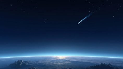 Pequeñas lluvias de meteoros.