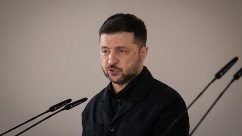 Volodímir Zelenski, presidente de Ucrania.