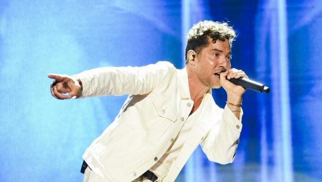 David Bisbal en un concierto. (Foto: Gtres)