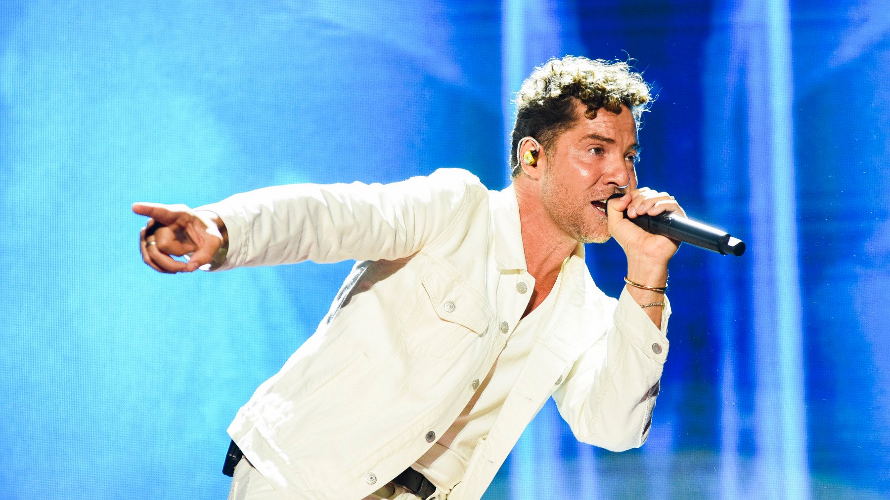 David Bisbal en un concierto. (Foto: Gtres)