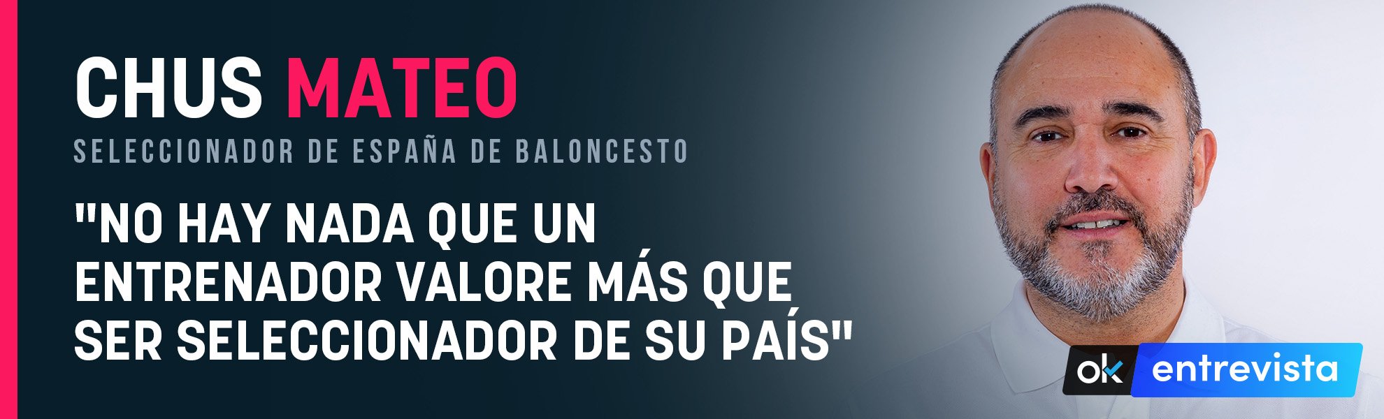 Chus Mateo: No hay nada que un entrenador valore más que ser seleccionador de su país