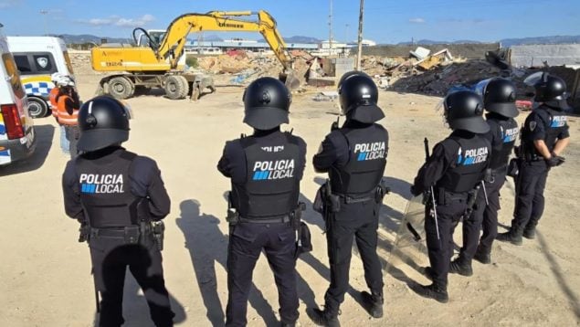 Huida narcos caseta droga