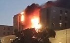 Incendio hospital Cartagena