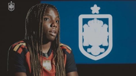 Edna Imade, con España. (RFEF)