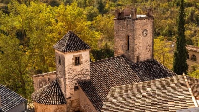 Parece Laponia, pero este pueblo está a 1 hora de Barcelona y es como un cuento de Navidad