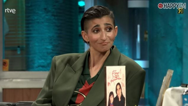 Alba Flores en La Revuelta. (RTVE)