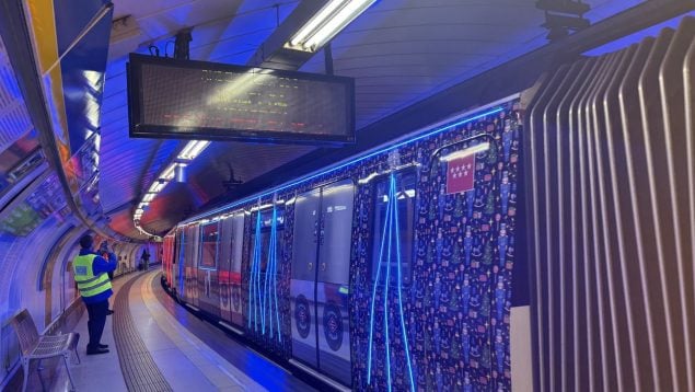 Tren de la Navidad 2025 Metro de Madrid