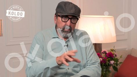 Koldo García, durante la entrevista con OKDIARIO