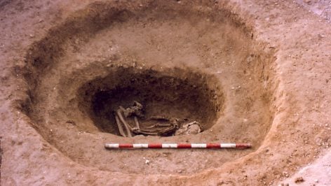 Uno de los enterramientos de Hort d’en Grimau, Barcelona. Foto: Galiano Aitor en Wikimedia Commons.