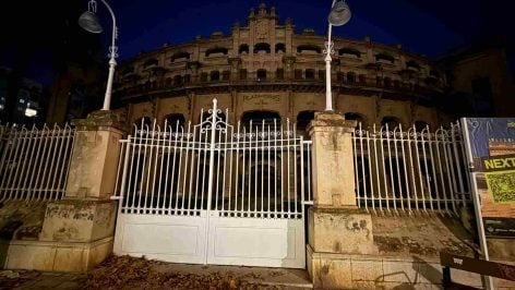 Exteriores de la Plaza de Toros de Palma.