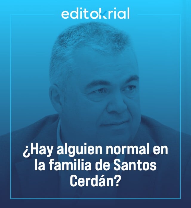 ¿Hay alguien normal en la familia de Santos Cerdán?
