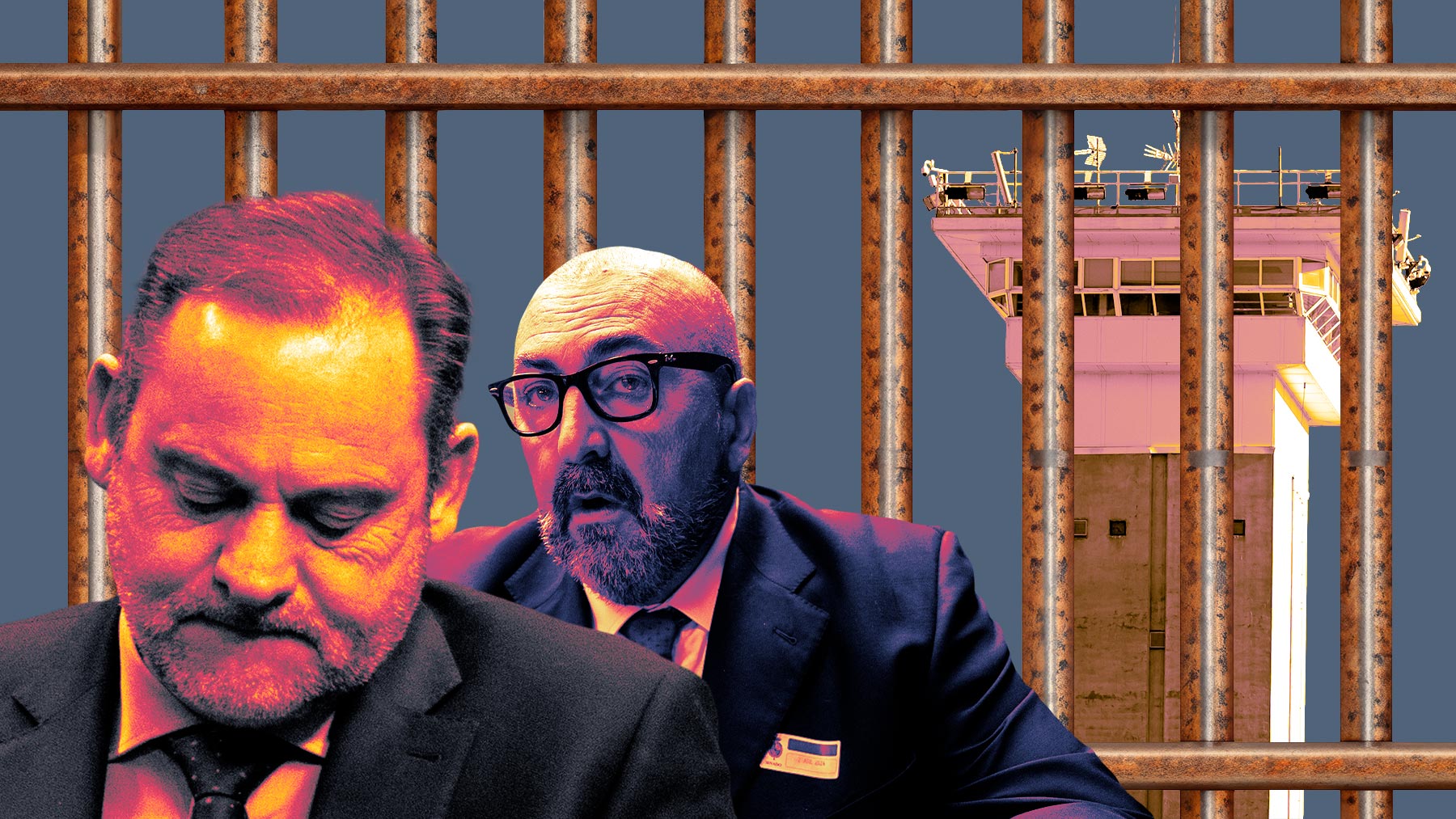 Los ronquidos de Ábalos han tenido a Koldo en vela durante la primera noche juntos en prisión