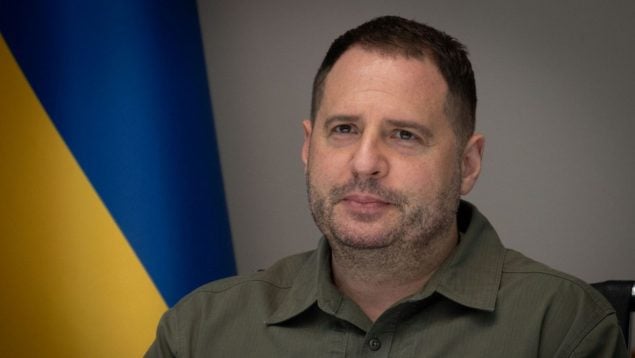 asesor Zelenski, Andrí Yermak, paz con Rusia, Ucrania