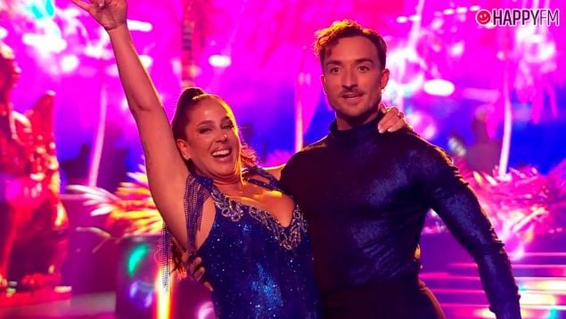 Anabel Pantoja en Bailando con las estrellas. (Mediaset)