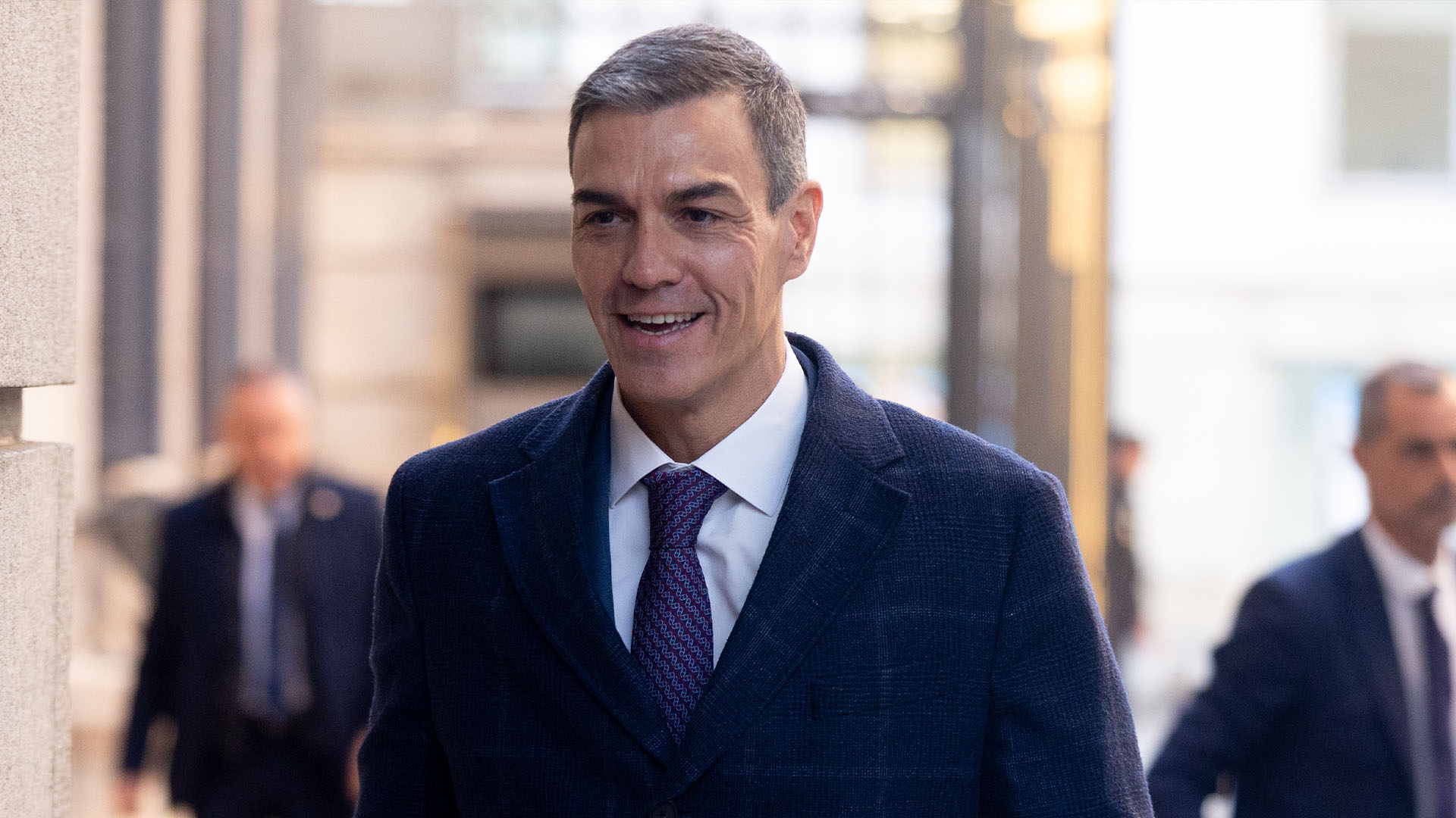 El presidente del Gobierno, Pedro Sánchez