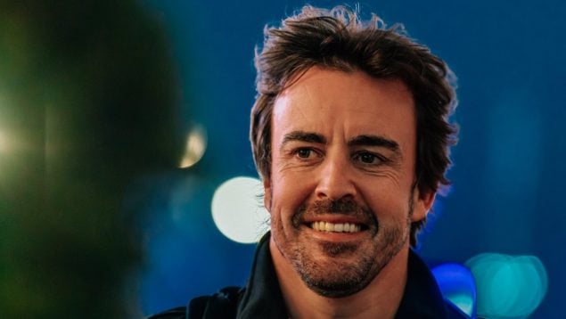 Fernando Alonso, en Catar. (Aston Martin)