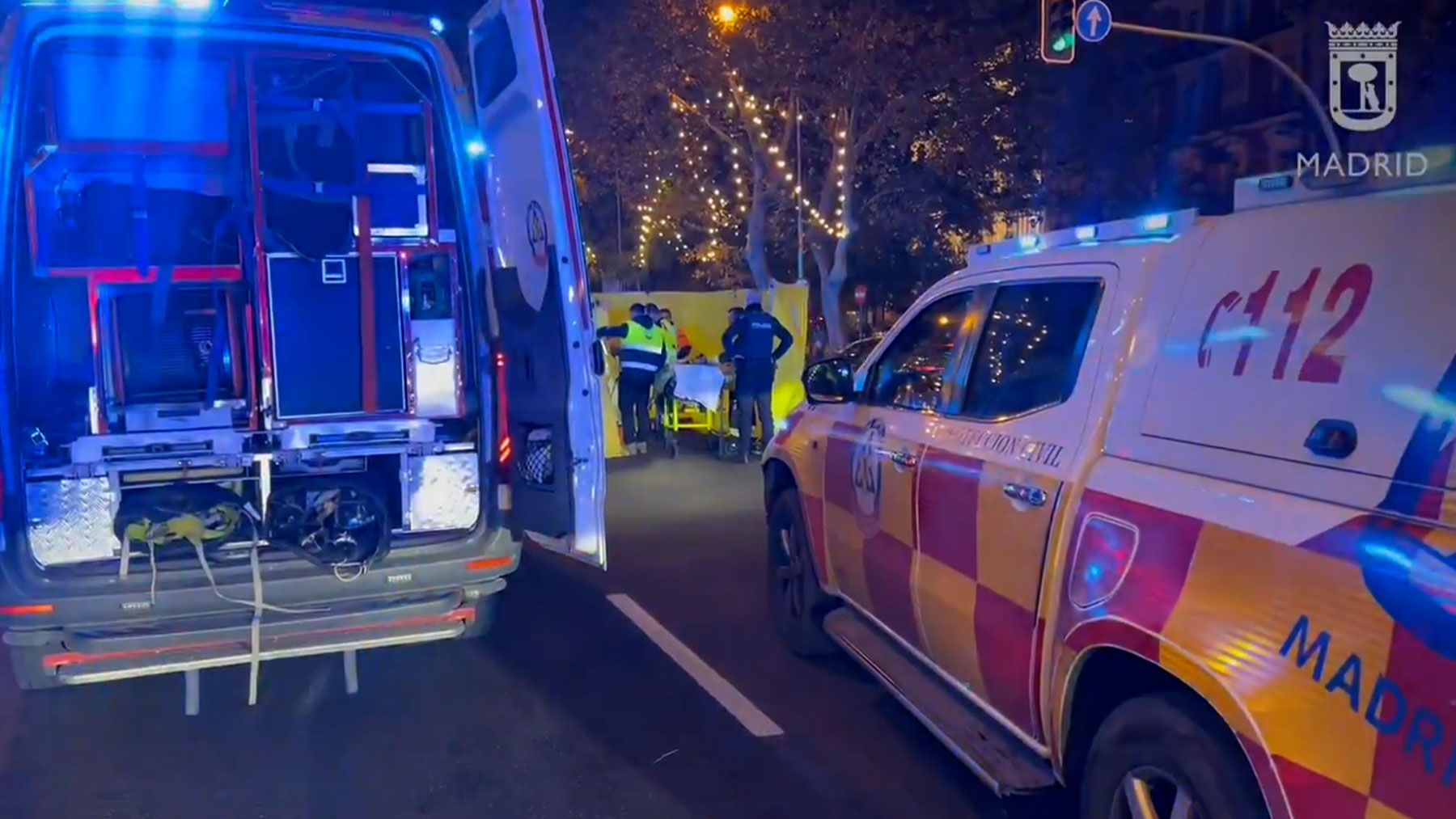 Dos muertos y un herido grave en tres atropellos en una noche negra en las carreteras de Madrid