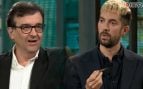 Javier Cercas y David Broncano en La Revuelta. (RTVE)