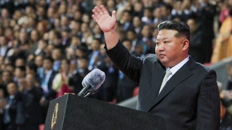 Kim Jong Un, dictador de Corea del Norte.