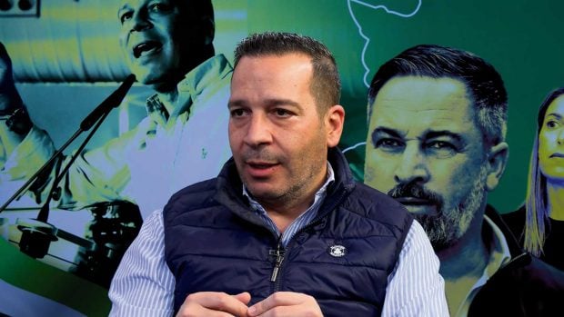 Vox candidato Extremadura, Óscar Fernández