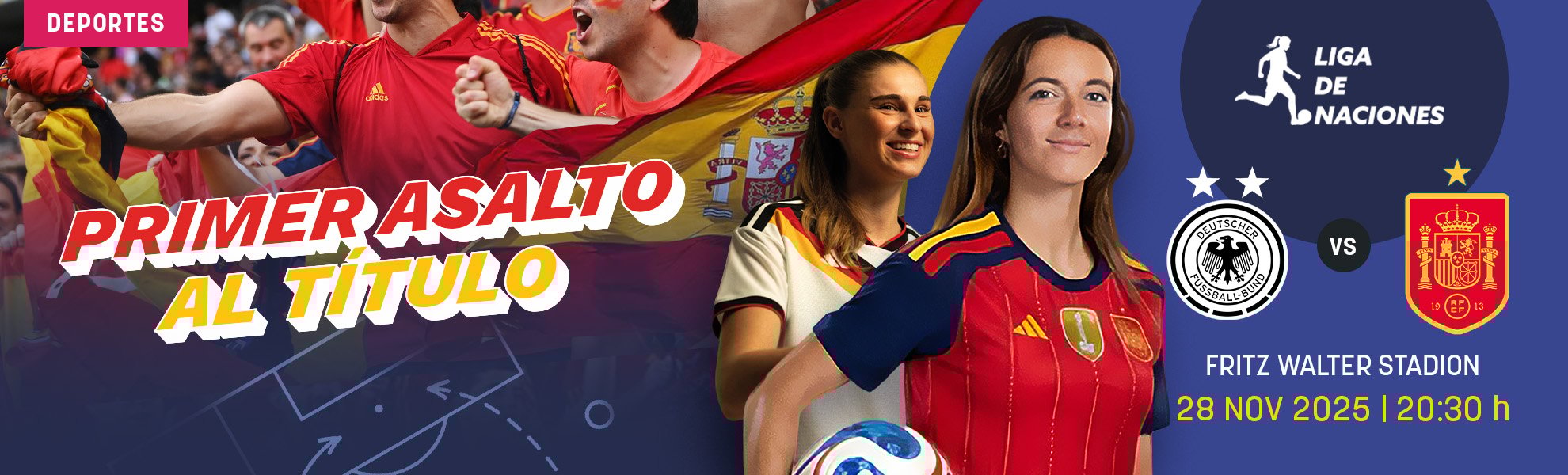 Alemania – España: primer asalto al título