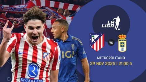 Atlético-Real Oviedo.