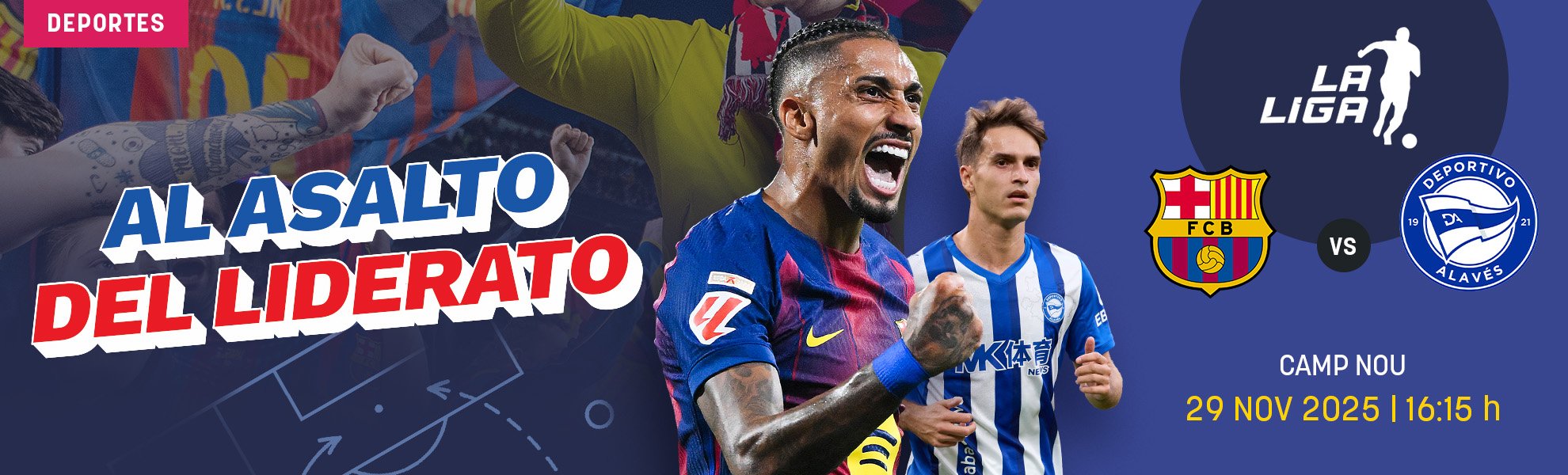 Barcelona-Alavés: al asalto del liderato