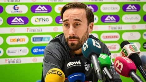 Rivillos, en rueda de prensa.