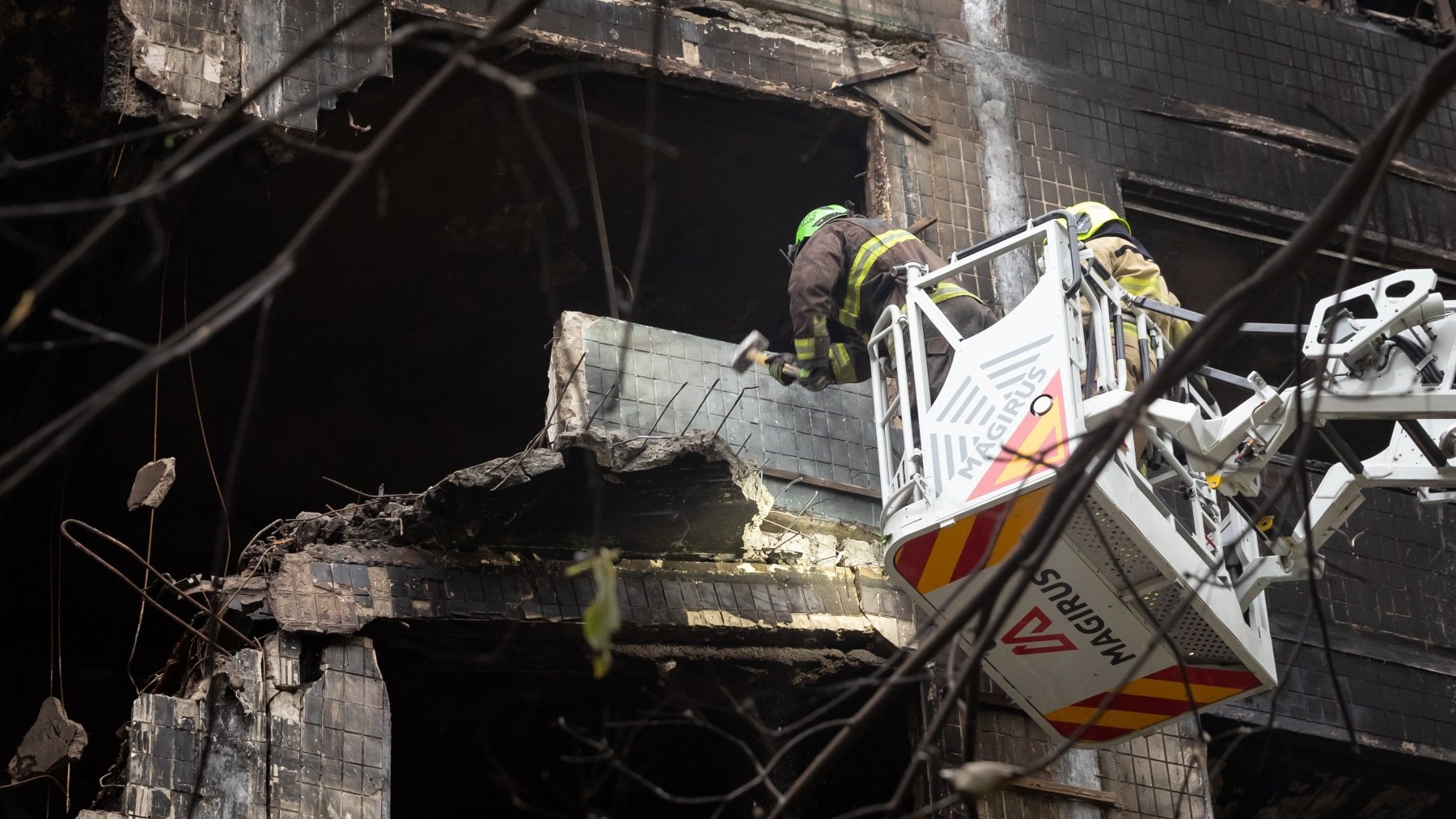 Rusia lanza una nueva ofensiva contra Kiev con misiles balísticos y deja dos muertos y más de 20 heridos