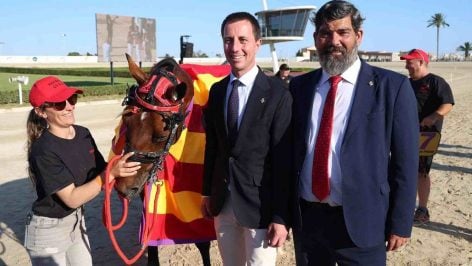 El president del Consell, Llorenç Galmés, y el vicepresidente, Pedro Bestard.